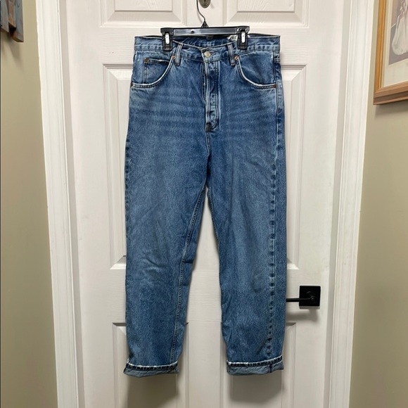 Zara Other - Zara | Blue | Relaxed | Button-fly | HighWaisted | Denim | Jeans | Size 31